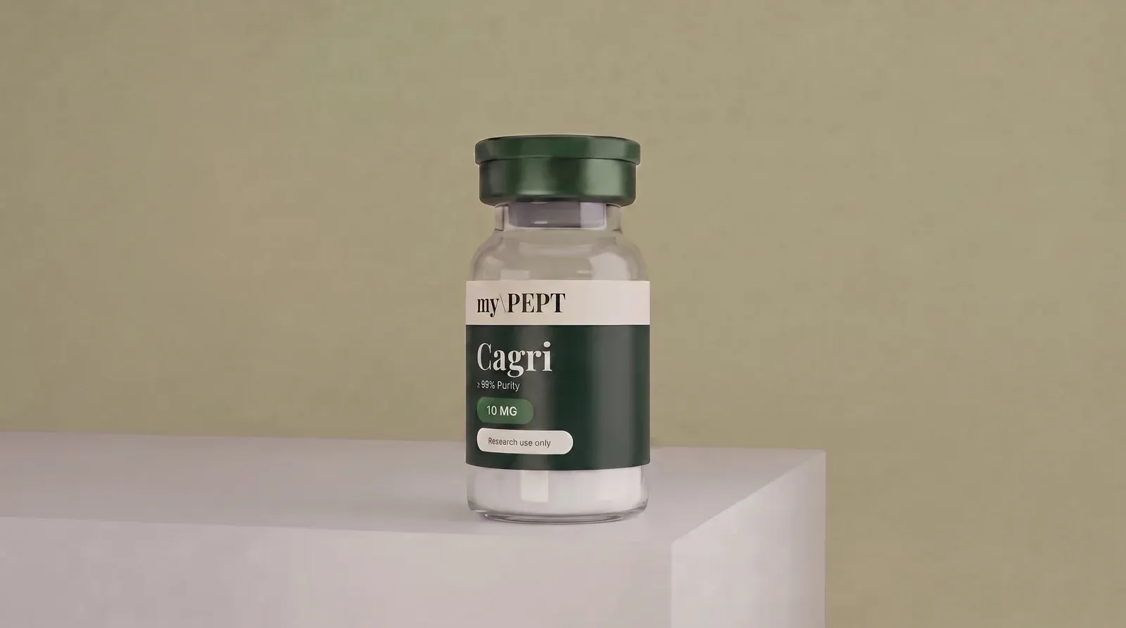 myPEPT Cagrilintide research peptide vial
