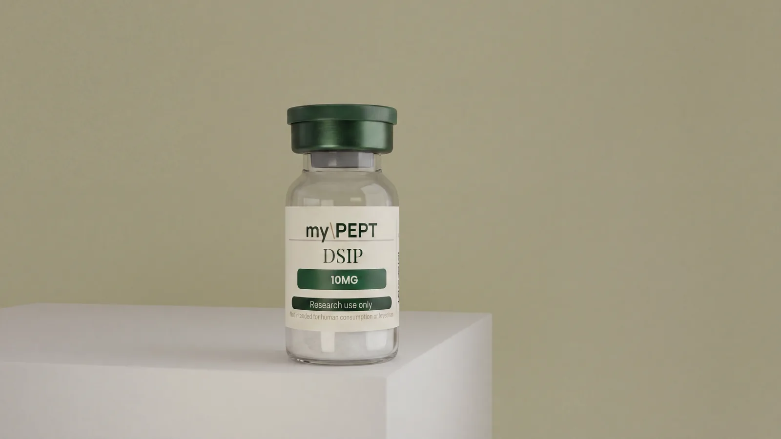 DSIP 10MG research peptide vial — myPEPT EU