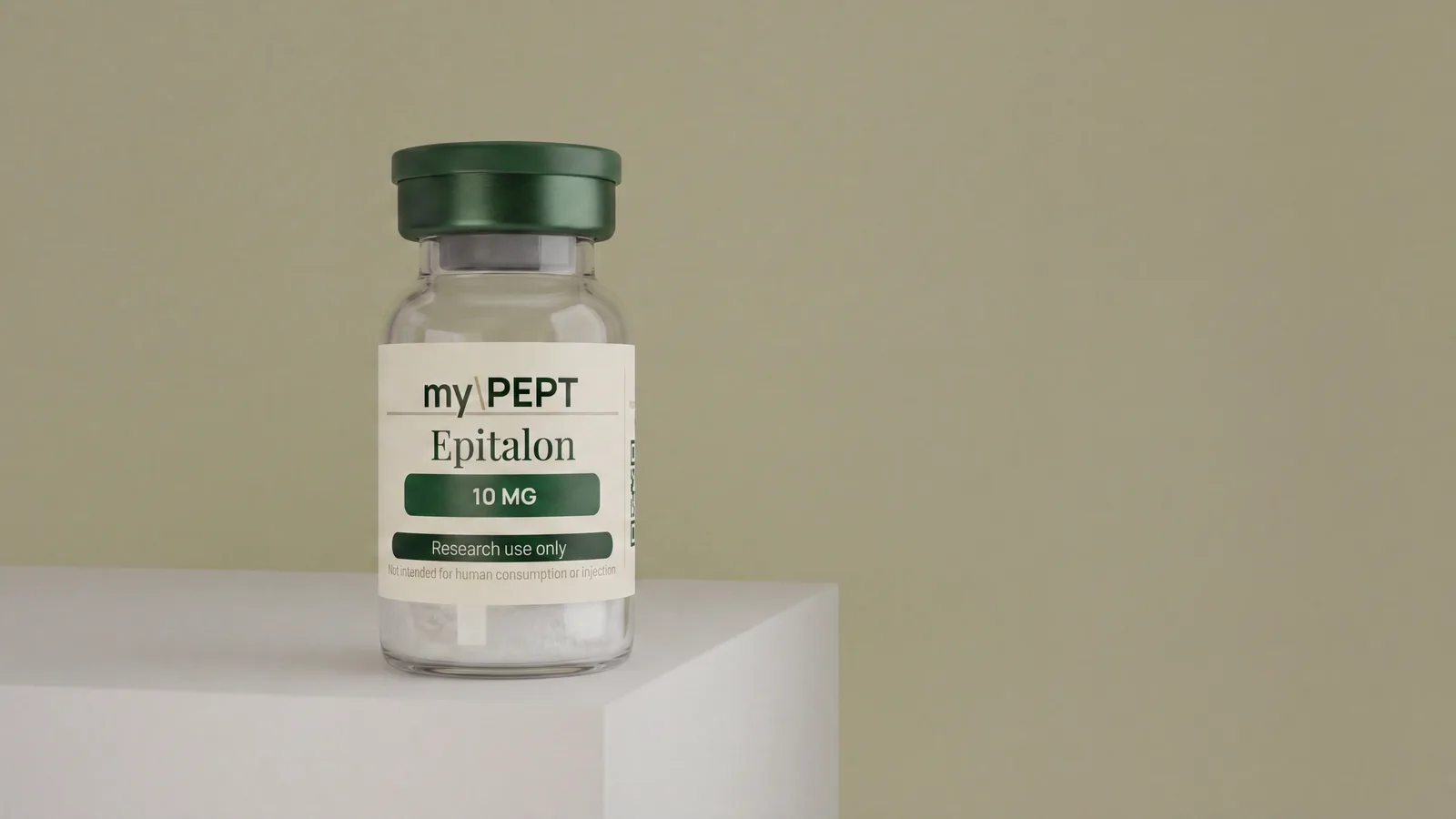 Epitalon 10MG research peptide vial — myPEPT EU