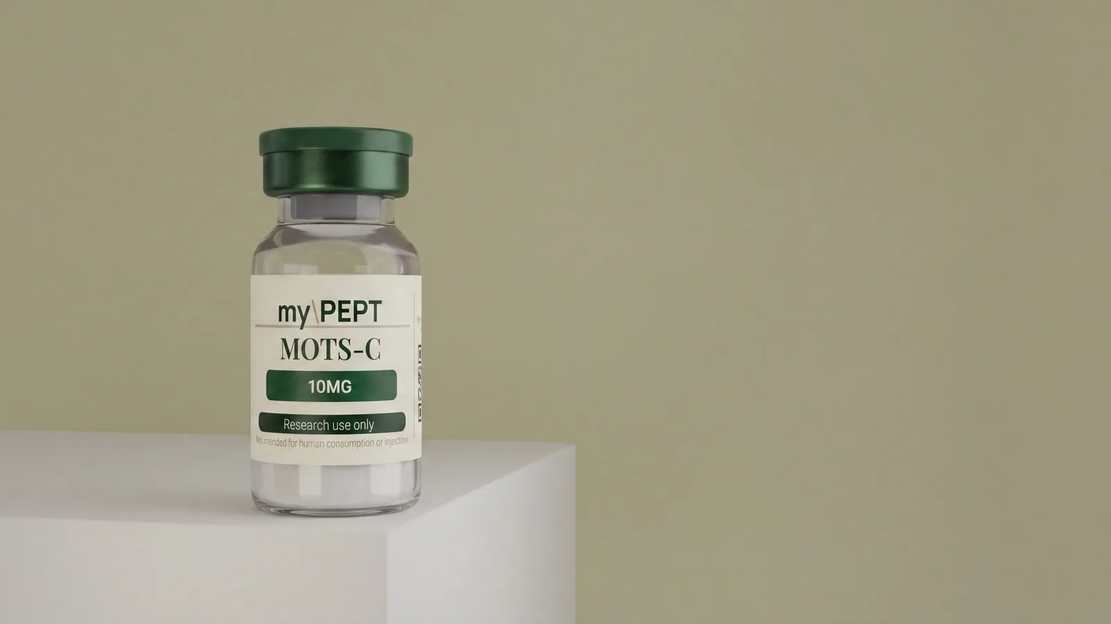 MOTS-C 10MG research peptide vial — myPEPT EU