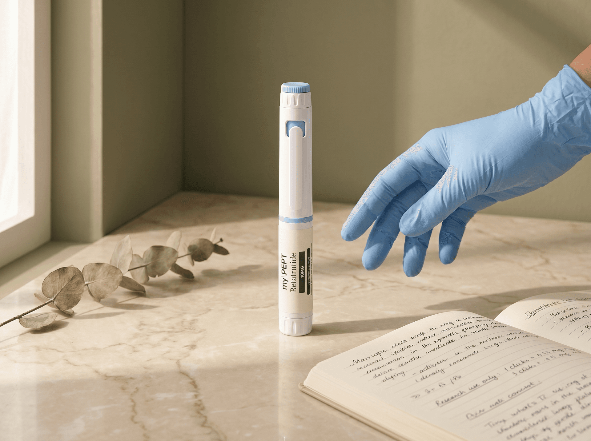 myPEPT Retatrutide research pen