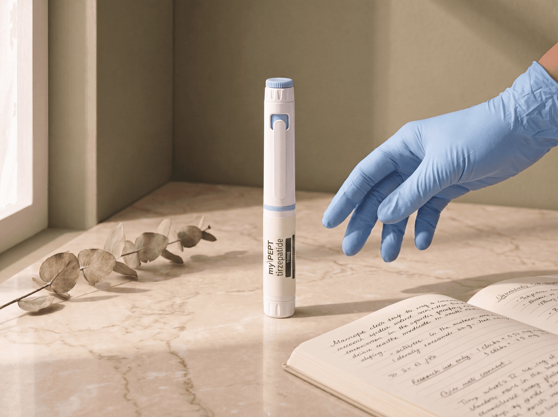 myPEPT Tirzepatide research pen